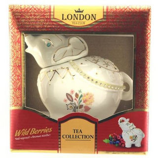 London Tea Club Лесные ягоды чай черный в чайнице, 50 г